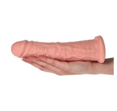 Realistyczny żylasty penis z przyssawką 23,5 cm